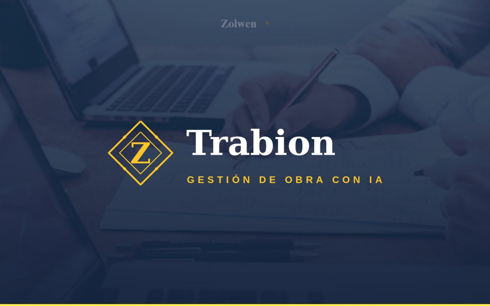 Trabion — gestión de obra con IA